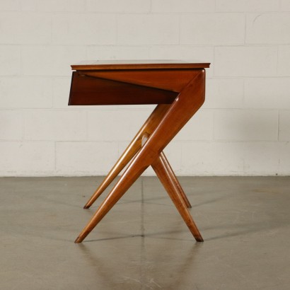 Shcreibtisch Buchenholz Massiv Vintage Argentinien 50er Jahre