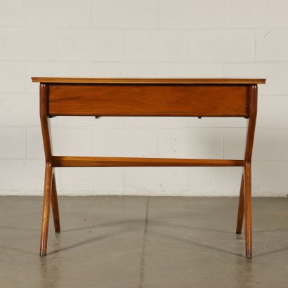 Shcreibtisch Buchenholz Massiv Vintage Argentinien 50er Jahre