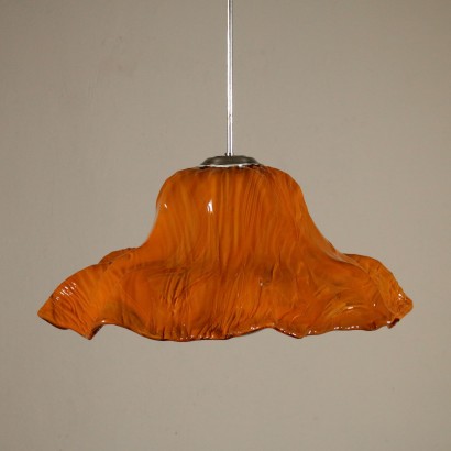Lustre Toni Zuccheri Verre soufflé Venini Italie Années 60