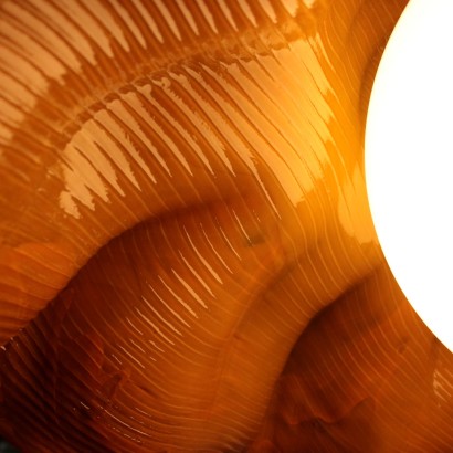 Lustre Toni Zuccheri Verre soufflé Venini Italie Années 60