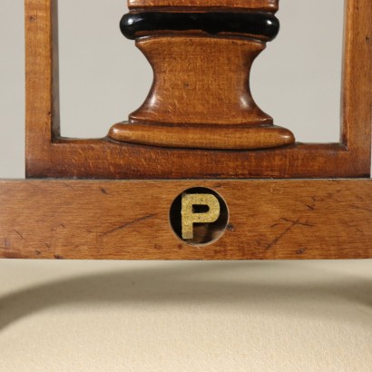 antik, Stuhl, antike Stühle, antiker Stuhl, antiker italienischer Stuhl, antiker Stuhl, neoklassischer Stuhl, Stuhl des 19. Jahrhunderts