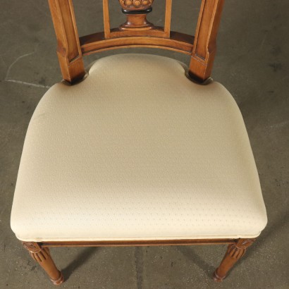 antik, Stuhl, antike Stühle, antiker Stuhl, antiker italienischer Stuhl, antiker Stuhl, neoklassischer Stuhl, Stuhl des 19. Jahrhunderts