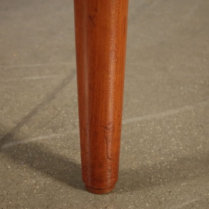 Ausziehtisch Kirschholz Furnier Vintage Italien 50er Jahre