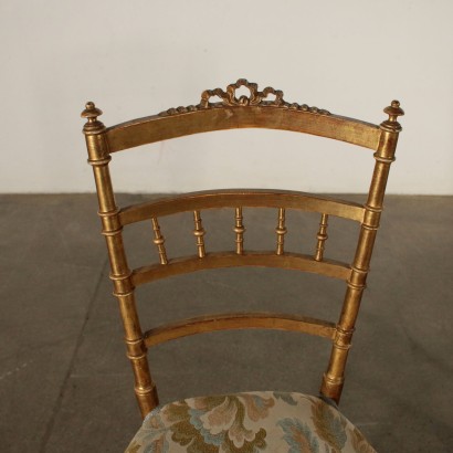 Paar Stühle Goldenen-insbesondere