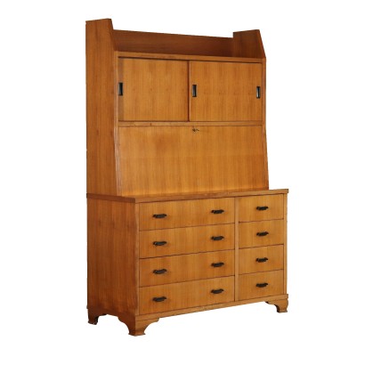 Schrank mit Schubladen Teakholz Vintage Italien 60er Jahre