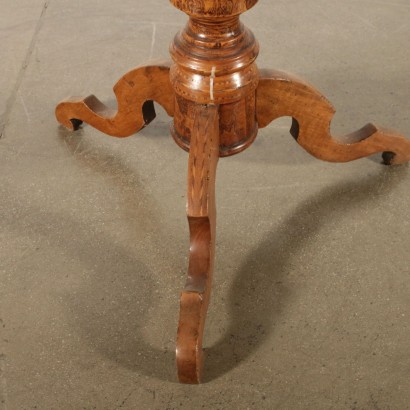 Beistelltisch mit Intarsien Rolo Italien 19. Jahrhundert