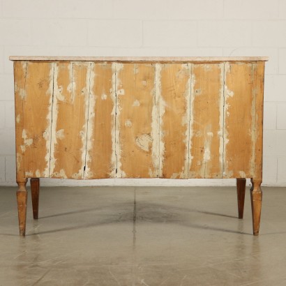 Kommode mit Intarsien Italien Späten 18. Jahrhundert