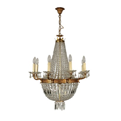 Piccolo Lampadario a Mongolfiera