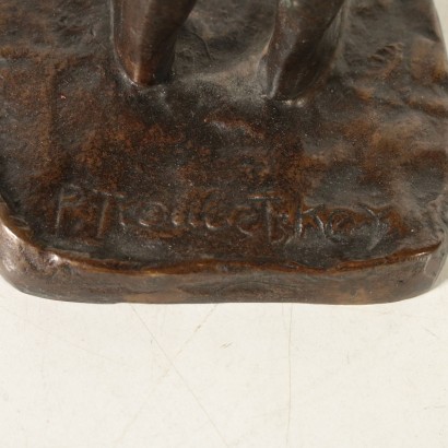 Bronzeskulptur Paul Troubetzkoy 20. Jahrhundert.