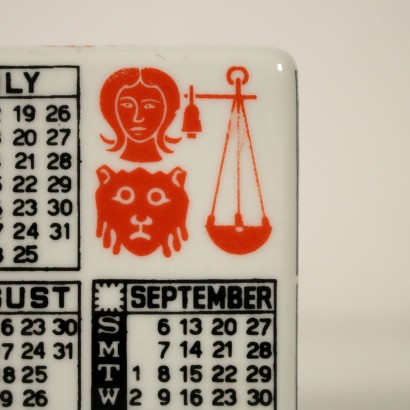 Kubischer Briefbeschwerer Keramik Italien 60er Jahre.