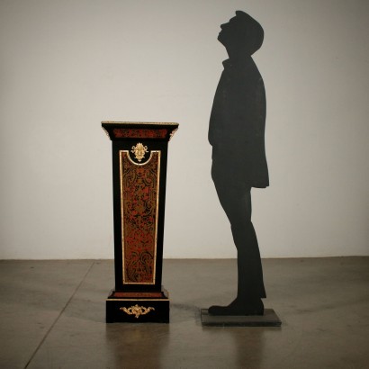 Säule Blumenständer Messing Italien 20. Jahrhundert