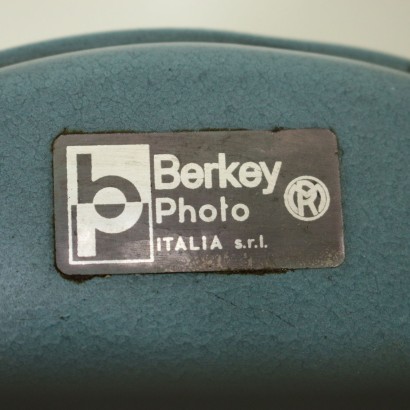Film Set Lampe Berkey Metall Aluminium 60er Jahre.