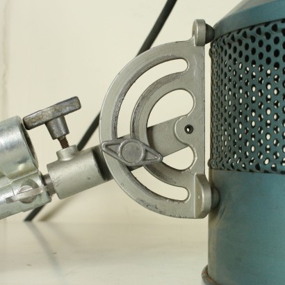 Film Set Lampe Berkey Metall Aluminium 60er Jahre.