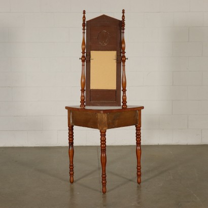 Tavolino da toilette angolare-retro