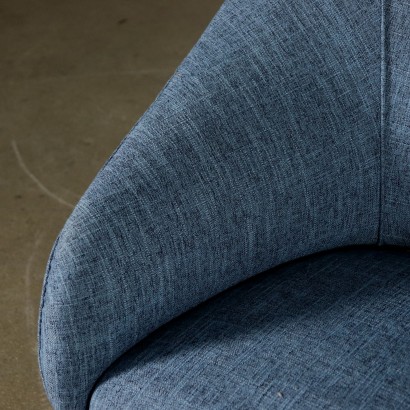 Sessel Schaumpolsterung Stoff Vintage Italien 60er Jahre