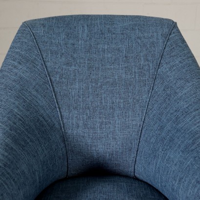 Sessel Schaumpolsterung Stoff Vintage Italien 60er Jahre