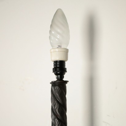 Paar Eisen Wandleuchten Italien 20. Jahrhundert.