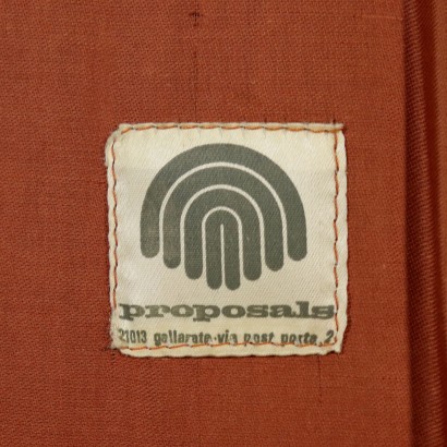 Pair of Armchairs for Saporiti Leather Vintage Italy 1980s