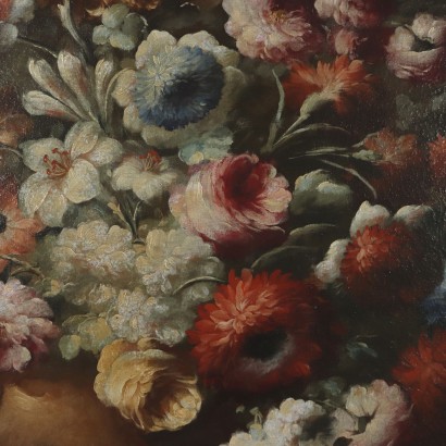 Stillleben mit Blumen-detail