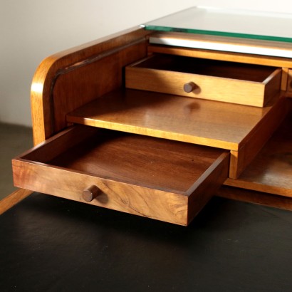 Writing Desk by Gianfranco Frattini for Bernini Vintage Italy 1970s