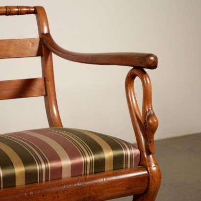 Piccola Panca Impero-particolare