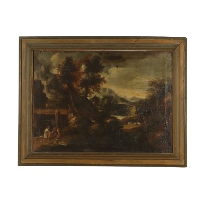 Pittura Antica-Paesaggio con Figure
