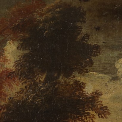 Paesaggio con Figure-particolare