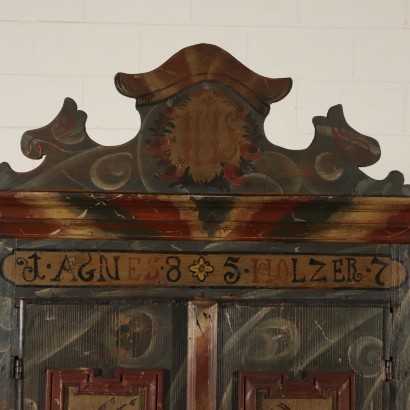 Armadio dipinto tirolese