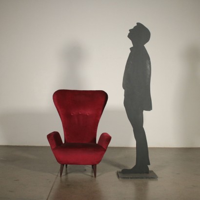 modernariato, modernariato di design, poltrona, poltrona modernariato, poltrona di modernariato, poltrona italiana, poltrona vintage, poltrona anni '60, poltrona design anni 60