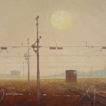 Paesaggio di Dino Boschi-particolare