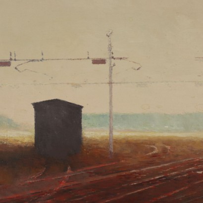 Paesaggio di Dino Boschi-particolare