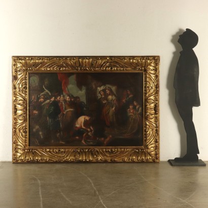 La testa di Ciro portata alla Regina Tomiri