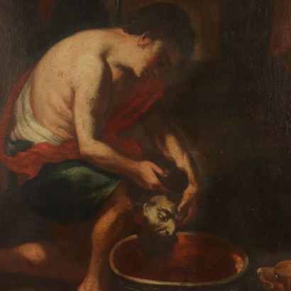 La testa di Ciro portata alla Regina Tomiri
