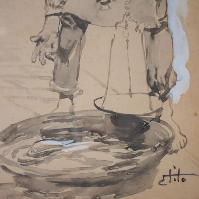 El diseño de la Ettore Tito-particular
