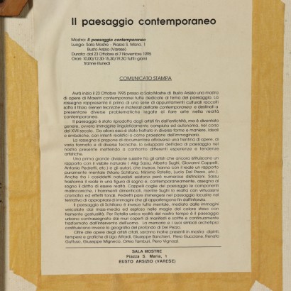 Paesaggio di Antonio Pedretti-particolare