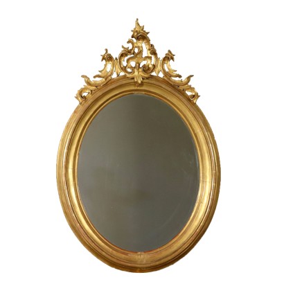 Cornice Ovale Dorata