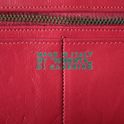Vintage R. di Camerino Tasche Leder Italien 1960er