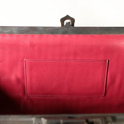 Vintage R. di Camerino Tasche Leder Italien 1960er