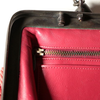 Vintage R. di Camerino Tasche Leder Italien 1960er