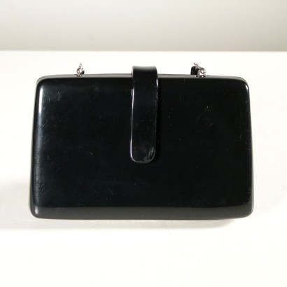 Borsa Vintage in Bachelite Nera