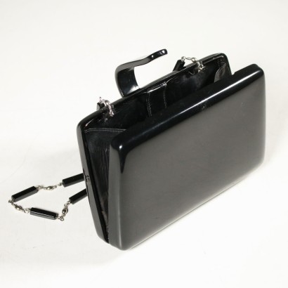 Borsa Vintage in Bachelite Nera