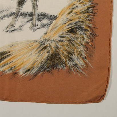 Foulard Vintage in Seta Hermès-particolare