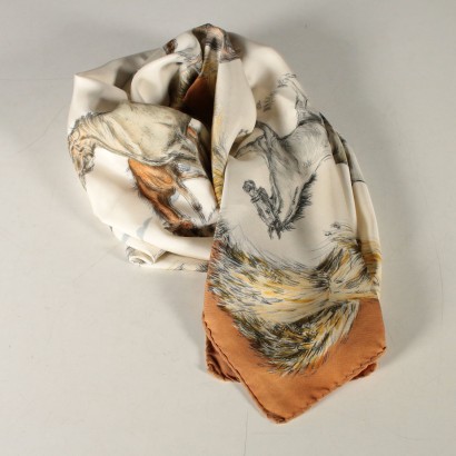 Foulard Vintage in Seta Hermès-particolare