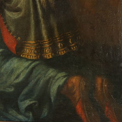 Abraham receiveth three Angels Painting 18th Century