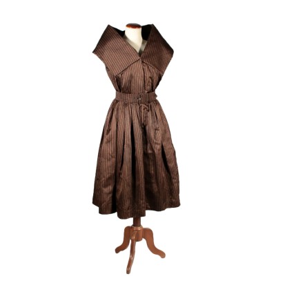 Abito Vintage da Cocktail Anni 50 in Seta