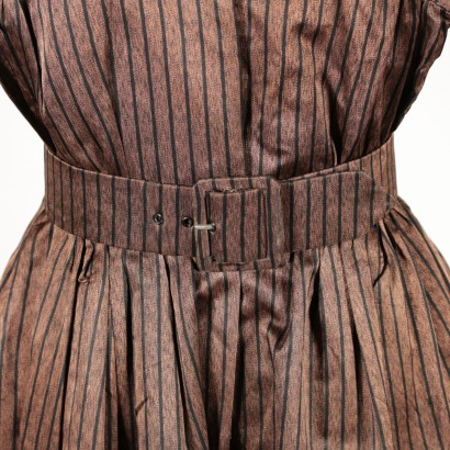 Abito da cocktail anni 50 in seta - Dettaglio