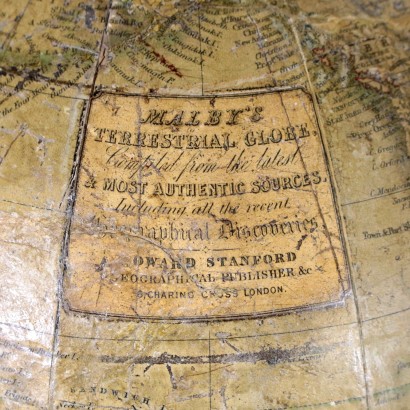 Carte Du Monde, Edward Stanford
