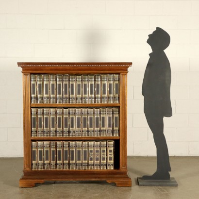 Enciclopedia Treccani con libreria