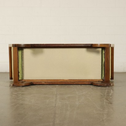 Sofa Nussbaum-Pyramid Italien 19. Jahrhundert