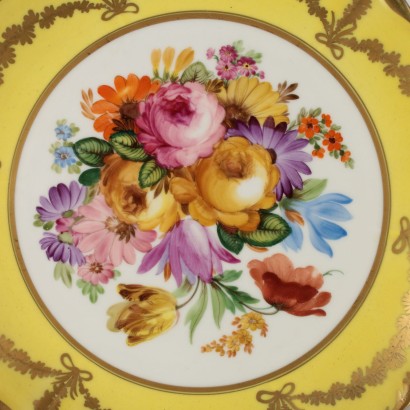 Set of Plates Vienna Porcelain Austria 20th Century